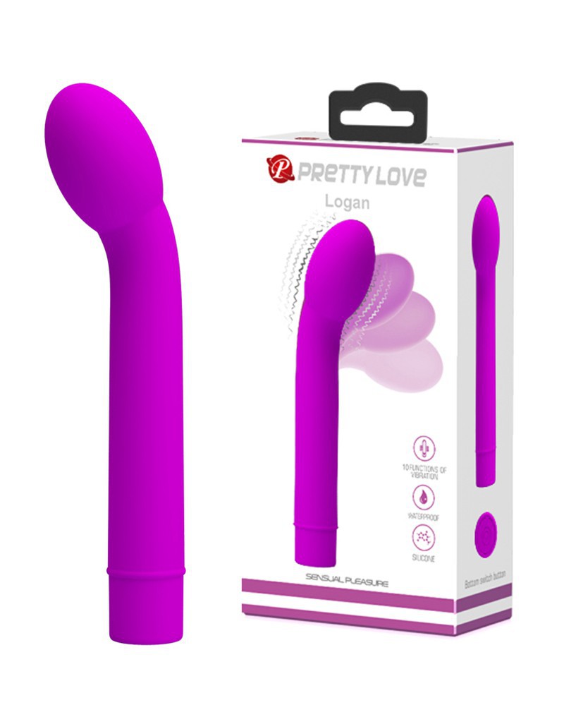 Pretty Love - Logan - Biegsamer G-Punkt-Vibrator - Pink