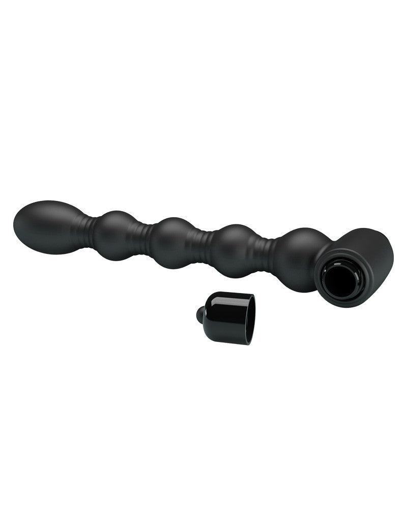 5: Pretty Love - Lynn - Vibrierende Analplug - Schwarz