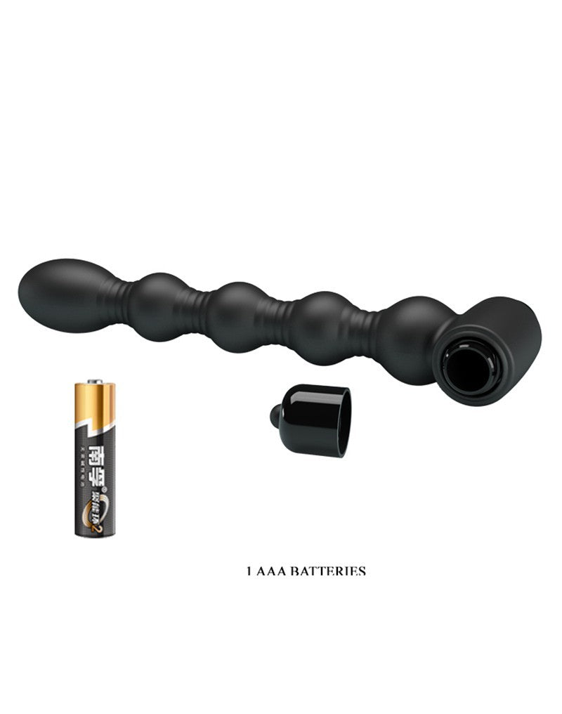 9: Pretty Love - Lynn - Vibrierende Analplug - Schwarz