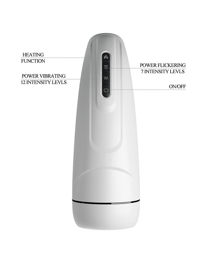 9: Pretty Love - Marissa - Automatischer Vibrationsmasturbator mit Heiz-, Leck- und Stöhnfunktion