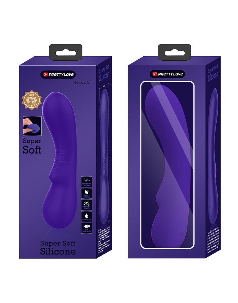 2: Pretty Love - Matt - G-Punkt-Vibrator - Lila