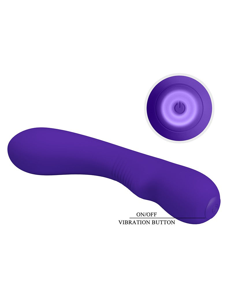 7: Pretty Love - Matt - G-Punkt-Vibrator - Lila