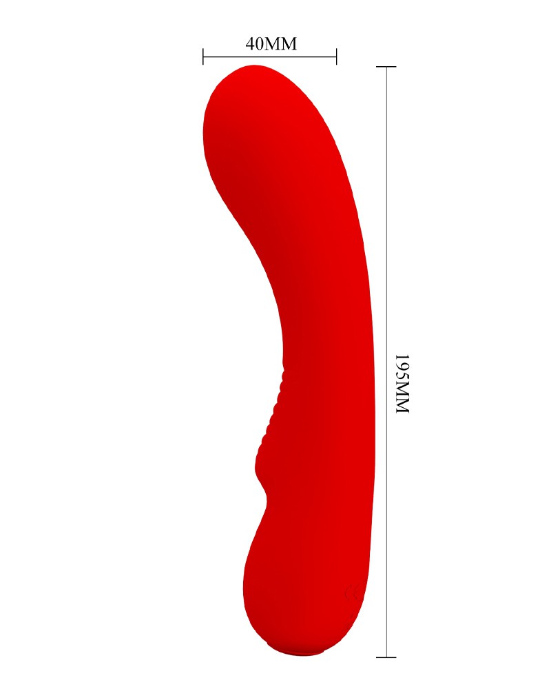 Pretty Love - Matt - G-Punkt-Vibrator - Rot