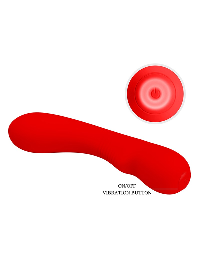 Pretty Love - Matt - G-Punkt-Vibrator - Rot