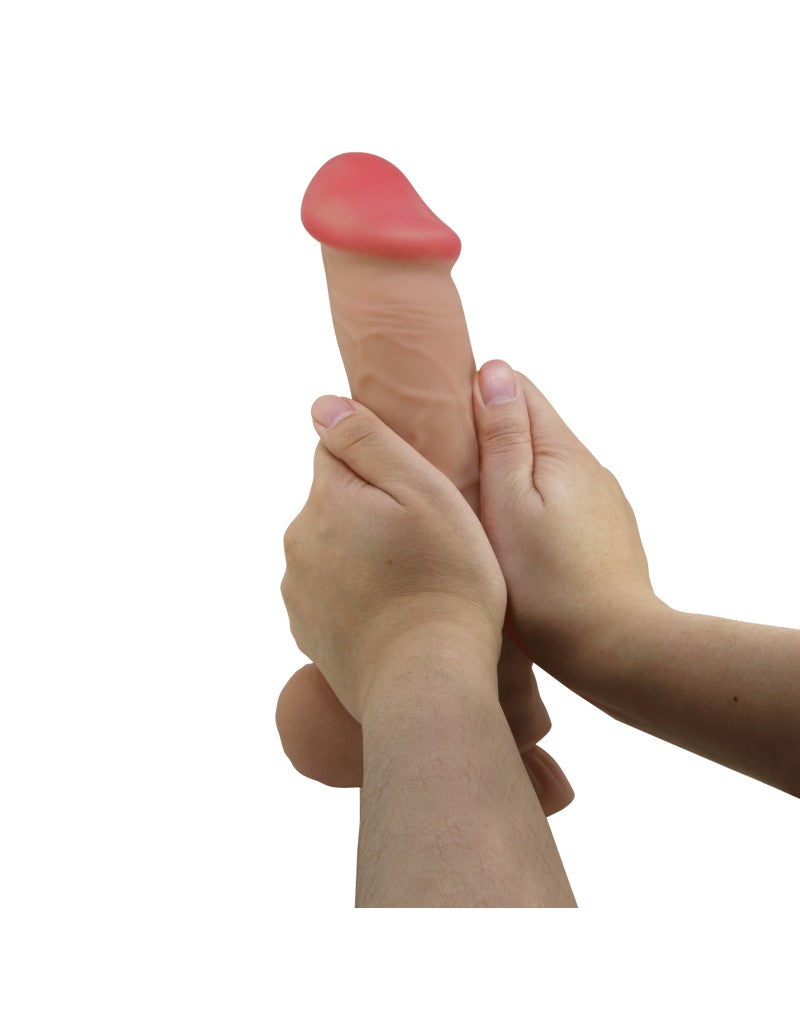 12: Pretty Love - Mendel - Sliding Skin 26 cm (Ø 5.5 cm) - Nude
