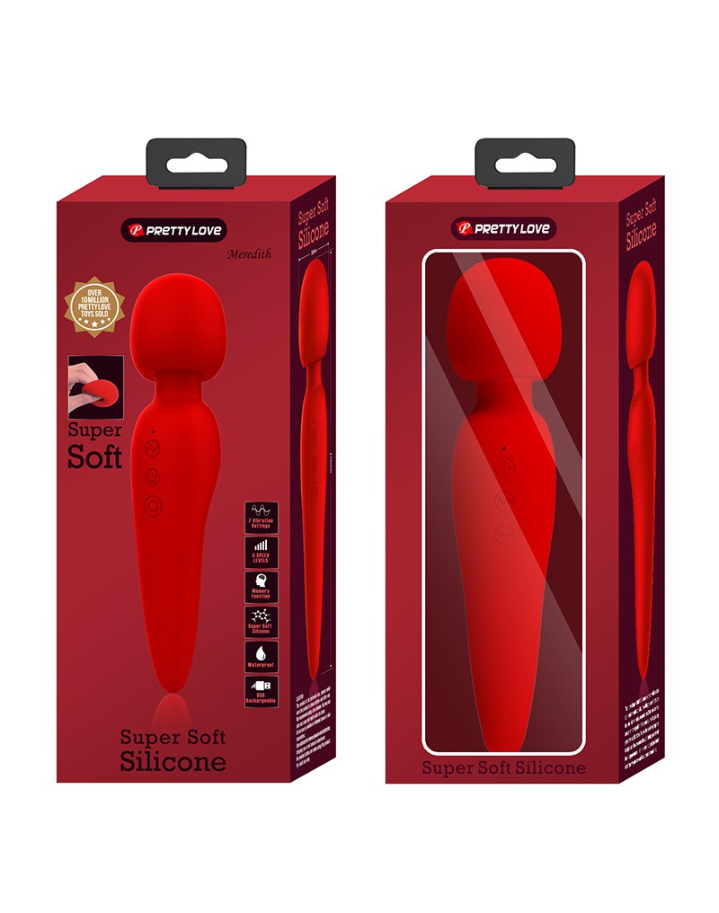 Pretty Love - Meredith - Stabvibrator - Rot