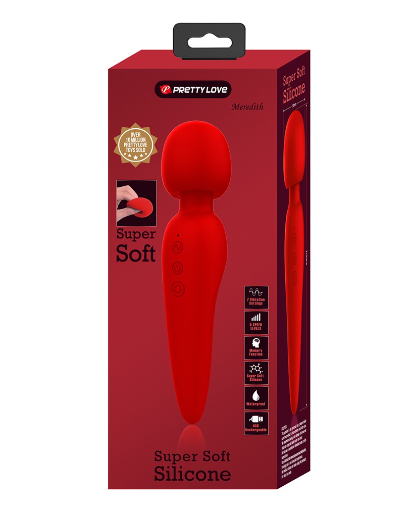 Pretty Love - Meredith - Stabvibrator - Rot