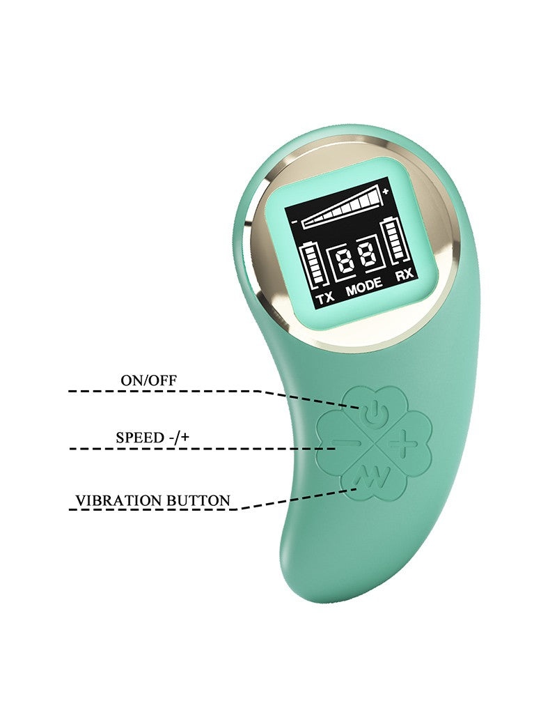 7: Pretty Love - Mina - Ei-Vibrator mit Fernsteuerung - Blau