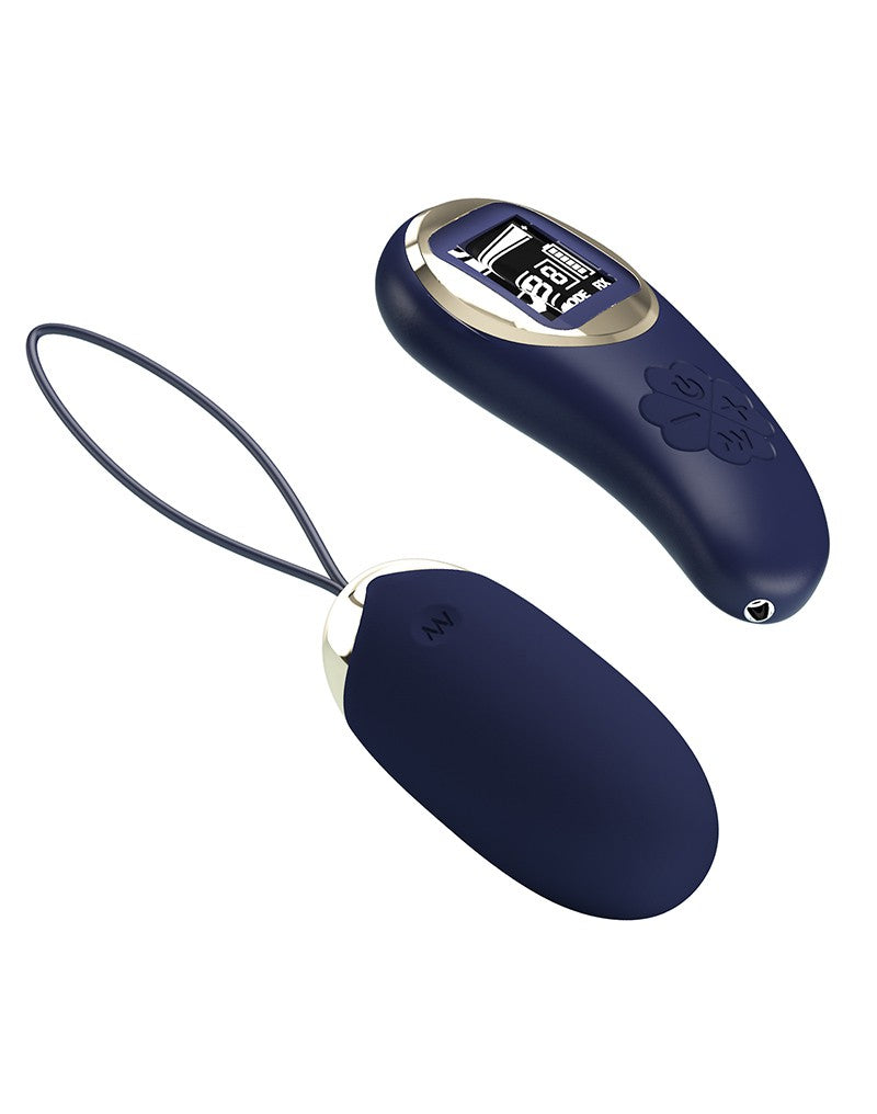 3: Pretty Love - Mina - Ei-Vibrator mit Fernsteuerung - Dunkelblau
