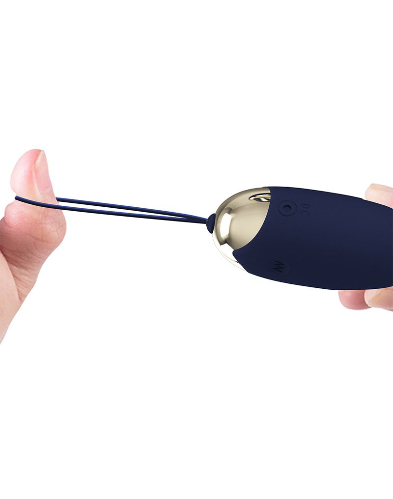5: Pretty Love - Mina - Ei-Vibrator mit Fernsteuerung - Dunkelblau