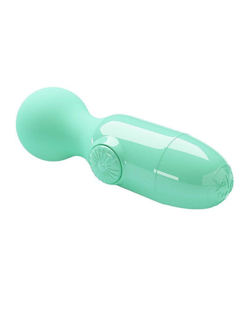 11: Pretty Love - Mini Stick - Mini Wand Vibrator - Grün