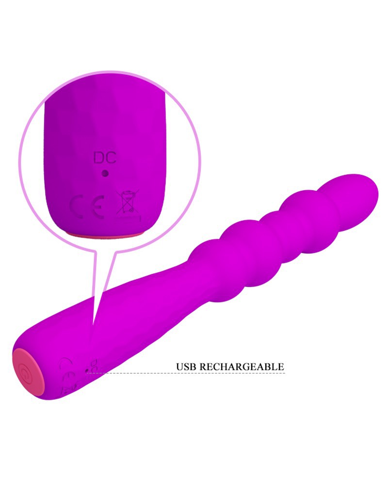 8: Pretty Love - Monroe - Biegbarer Vibrator - Pink