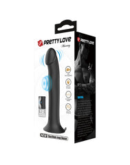 Pretty Love - Murray - Vibrationsdildo 19 cm - Schwarz