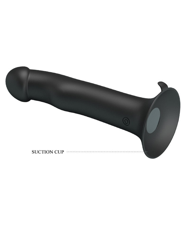 7: Pretty Love - Murray - Vibrationsdildo 19 cm - Schwarz