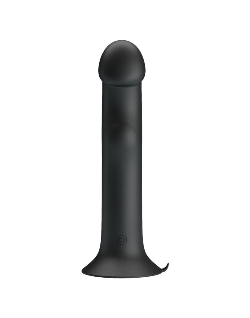 Pretty Love - Murray - Vibrationsdildo 19 cm - Schwarz