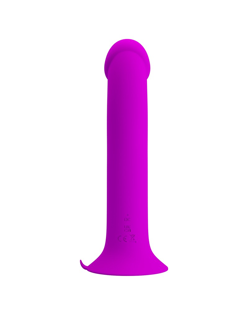 12: Pretty Love - Murray - Vibrationsdildo 19 cm - Lila