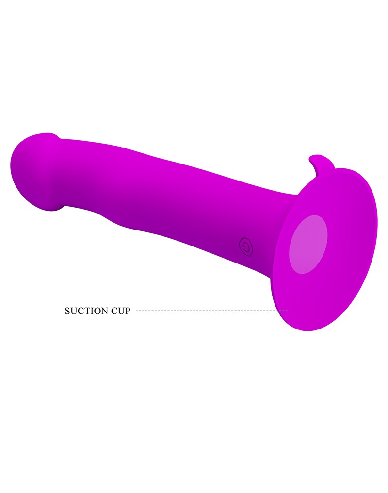 8: Pretty Love - Murray - Vibrationsdildo 19 cm - Lila