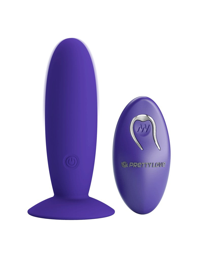 3: Pretty Love - Murray-Youth - Vibrierender Buttplug mit Fernbedienung - Lila