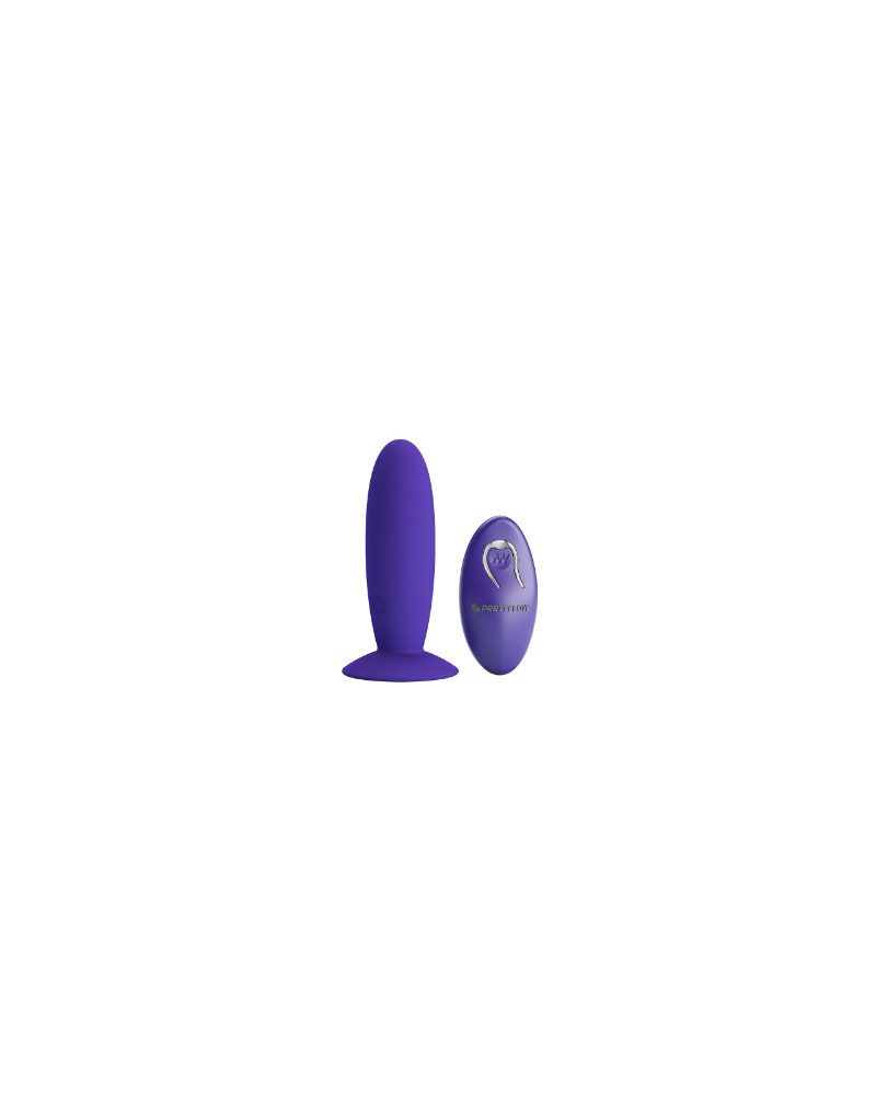 4: Pretty Love - Murray-Youth - Vibrierender Buttplug mit Fernbedienung - Lila