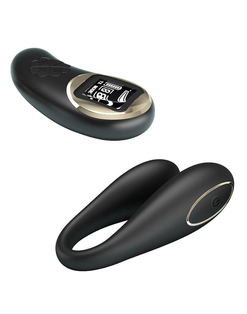 Pretty Love - Nathan - Vibrator für Paare mit Fernbedienung - Schwarz