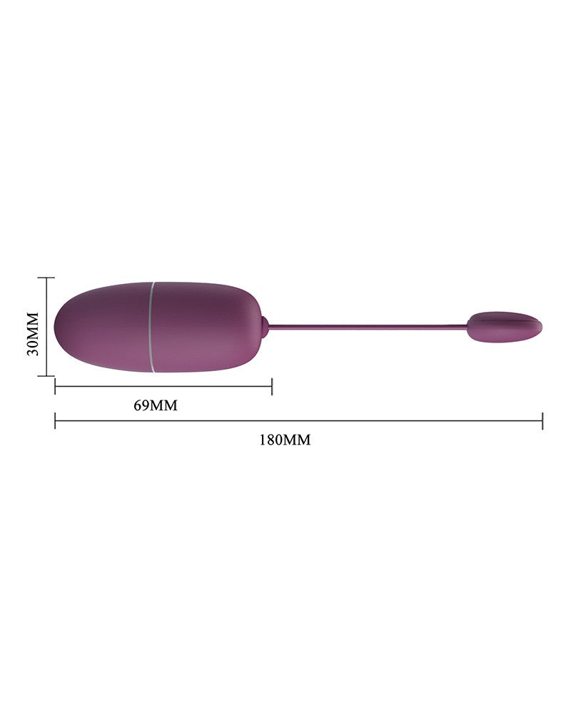 8: Pretty Love - Nymph - Wearable Vibrator mit App-Steuerung - Lila