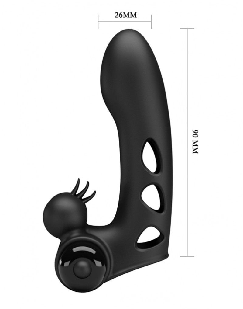 Pretty Love - Orlando - Fingervibrator - Schwarz