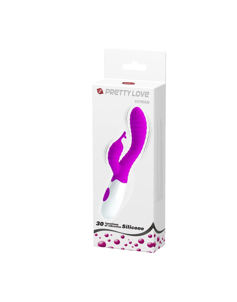 6: Pretty Love Hyman- Curved G-spot Rabbit Vibrator