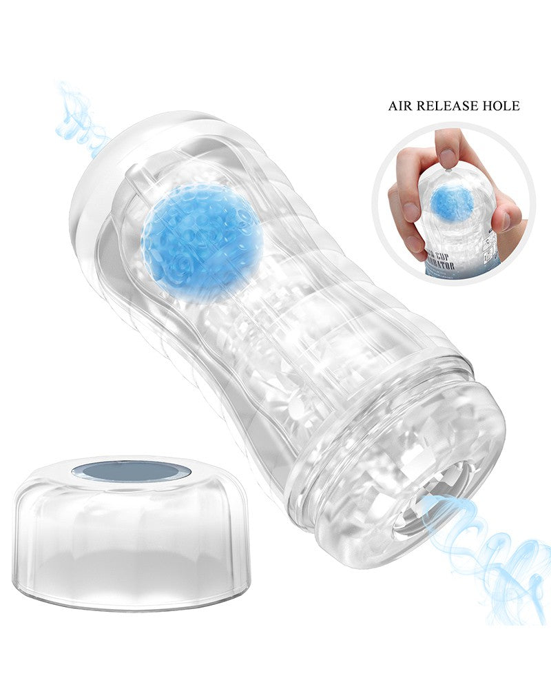Pretty Love - Planet Blue -Vacuum Masturbator Cup - Blue