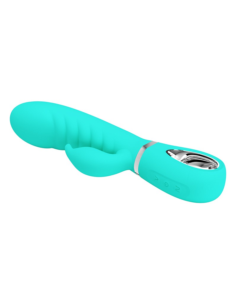 6: Pretty Love - Prescott - Rabbit-Vibrator - Grün