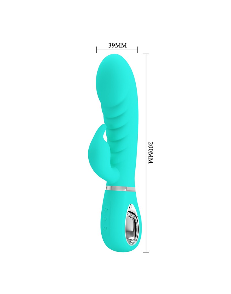 7: Pretty Love - Prescott - Rabbit-Vibrator - Grün