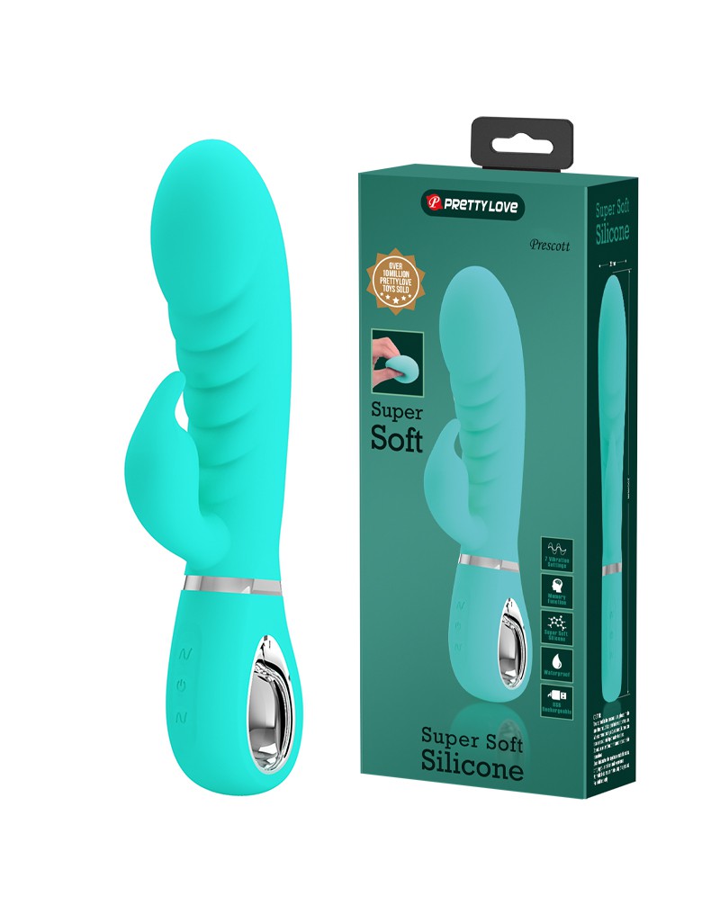 11: Pretty Love - Prescott - Rabbit-Vibrator - Grün