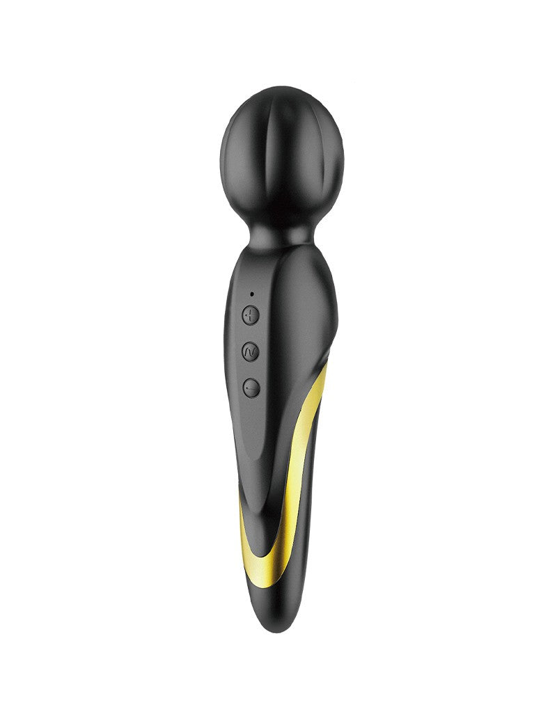 6: Pretty Love - Queens Luxury Collection - Vibrator - Veredelt mit 18K Gold - Schwarz