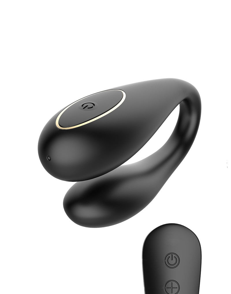 8: Pretty Love - Queens Luxury Collection - Vibrator - Veredelt mit 18K Gold - Schwarz