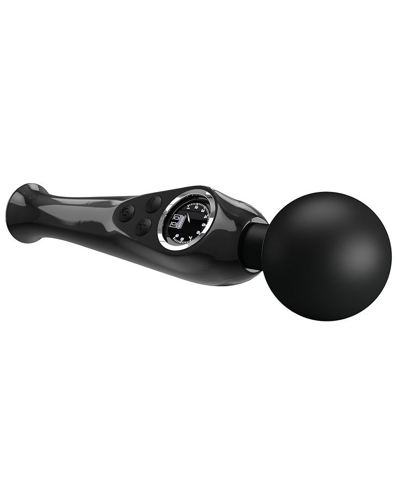 5: Pretty Love - Skyler - Wandvibrator mit digitaler LED-Anzeige - Schwarz