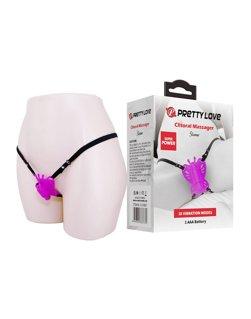 Pretty Love – Sloane – Schmetterling Klitorismassagegerät