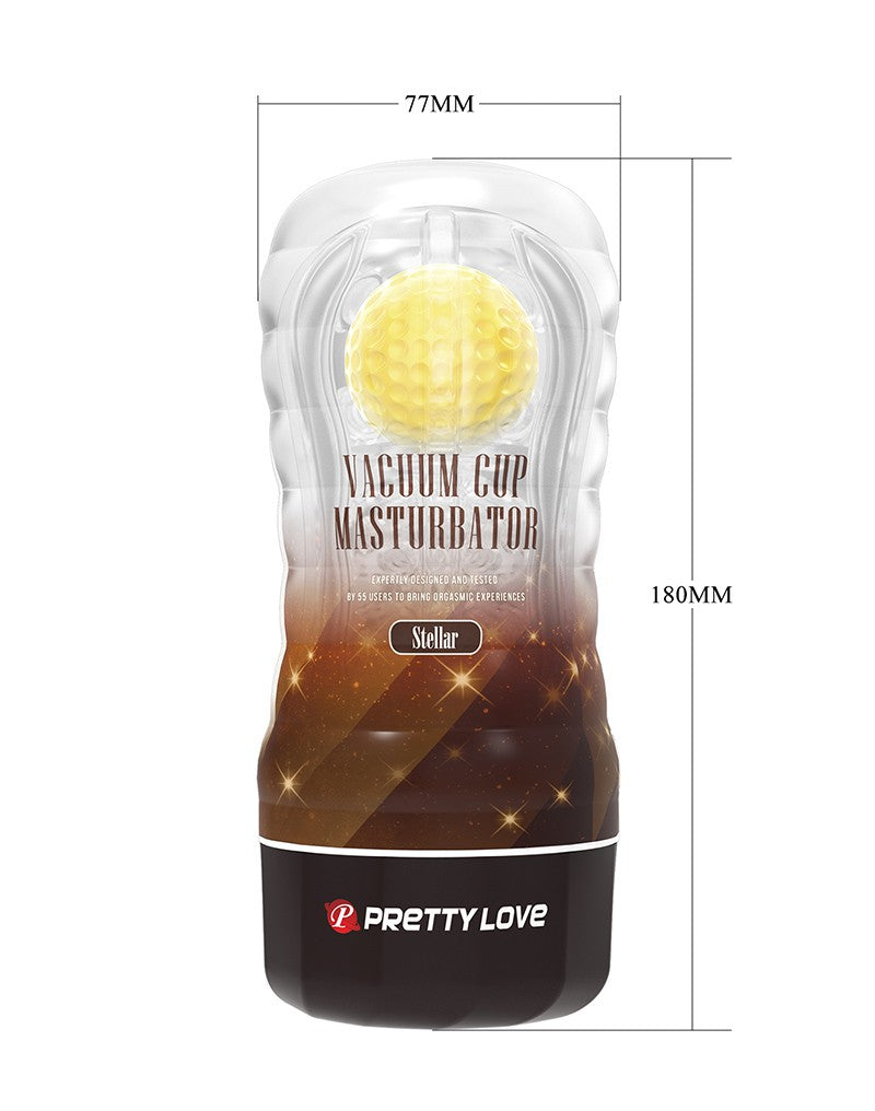 7: Pretty Love - Stellar - Vakuum-Masturbator-Cup - Gelb