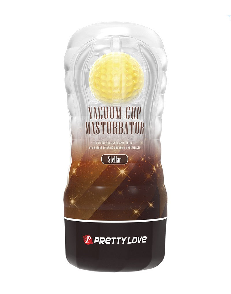 1: Pretty Love - Stellar - Vakuum-Masturbator-Cup - Gelb