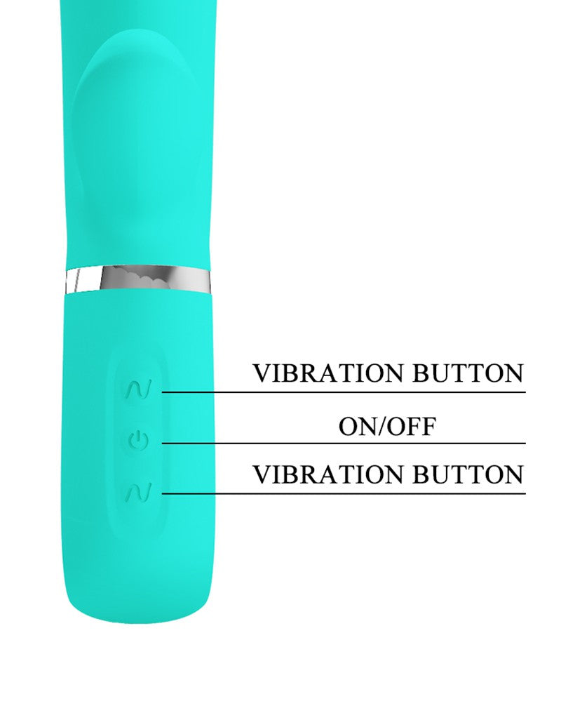 8: Pretty Love - Thomas -Rabbit Vibrator - Grün