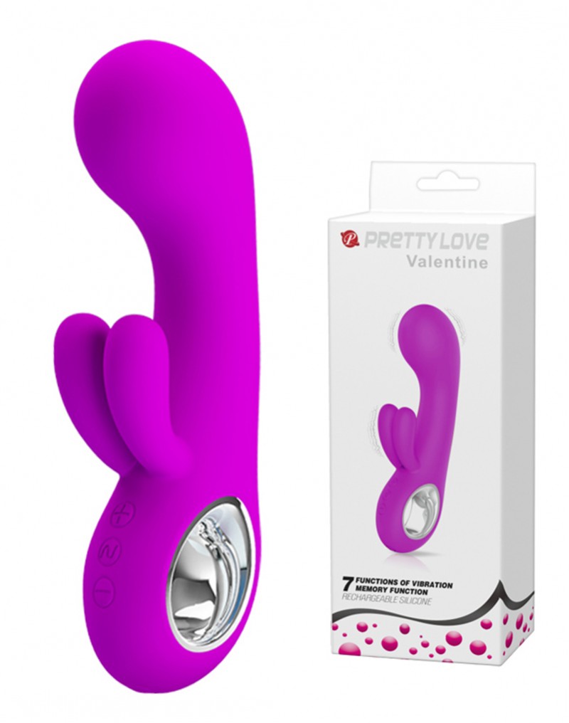 SVAKOM - Trysta Neo - Interactive Rabbit Vibrator with G-Spot Ball - Pink