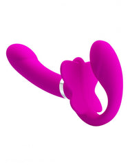 Pretty Love - Valerie - Strap-on Vibrator - Pink