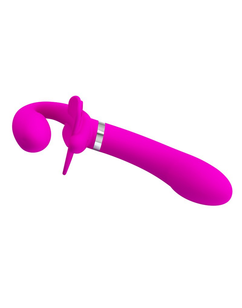 Pretty Love - Valerie - Strap-on Vibrator - Pink