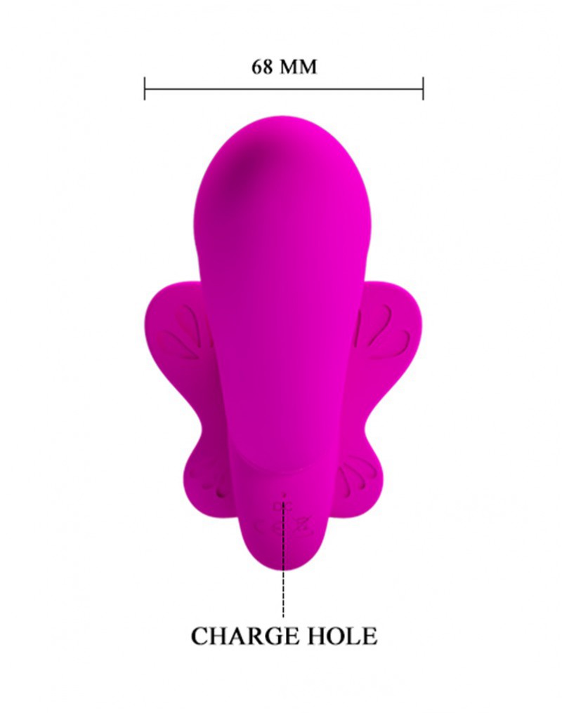Pretty Love - Valerie - Strap-on Vibrator - Pink