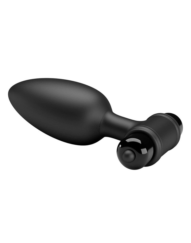 Pretty Love - Vibra Butt Plug II - Vibrierender Buttplug - Schwarz