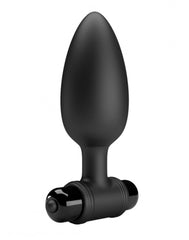 Pretty Love - Vibra Butt Plug II - Vibrierender Buttplug - Schwarz