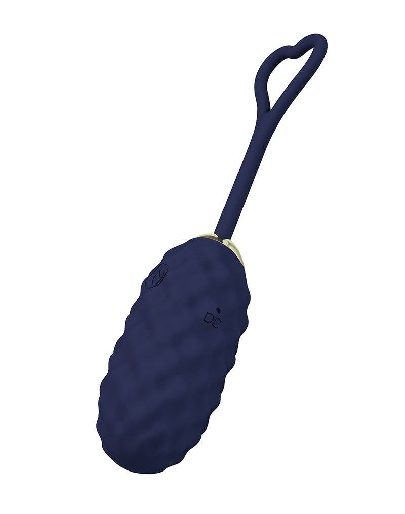 Pretty Love - Vivian - Eiervibrator mit Fernbedienung - Dunkelblau