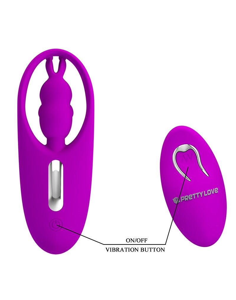 Pretty Love - Wild Rabbit - Klitorisstimulator mit Fernbedienung - Pink