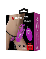 Pretty Love - Wild Rabbit - Klitorisstimulator mit Fernbedienung - Pink