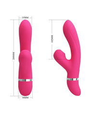 Pretty Love - Willow - Rabbit Vibrator mit Saugfunktion - Pink