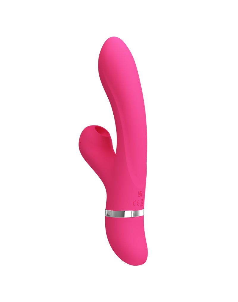 Pretty Love - Willow - Rabbit Vibrator mit Saugfunktion - Pink