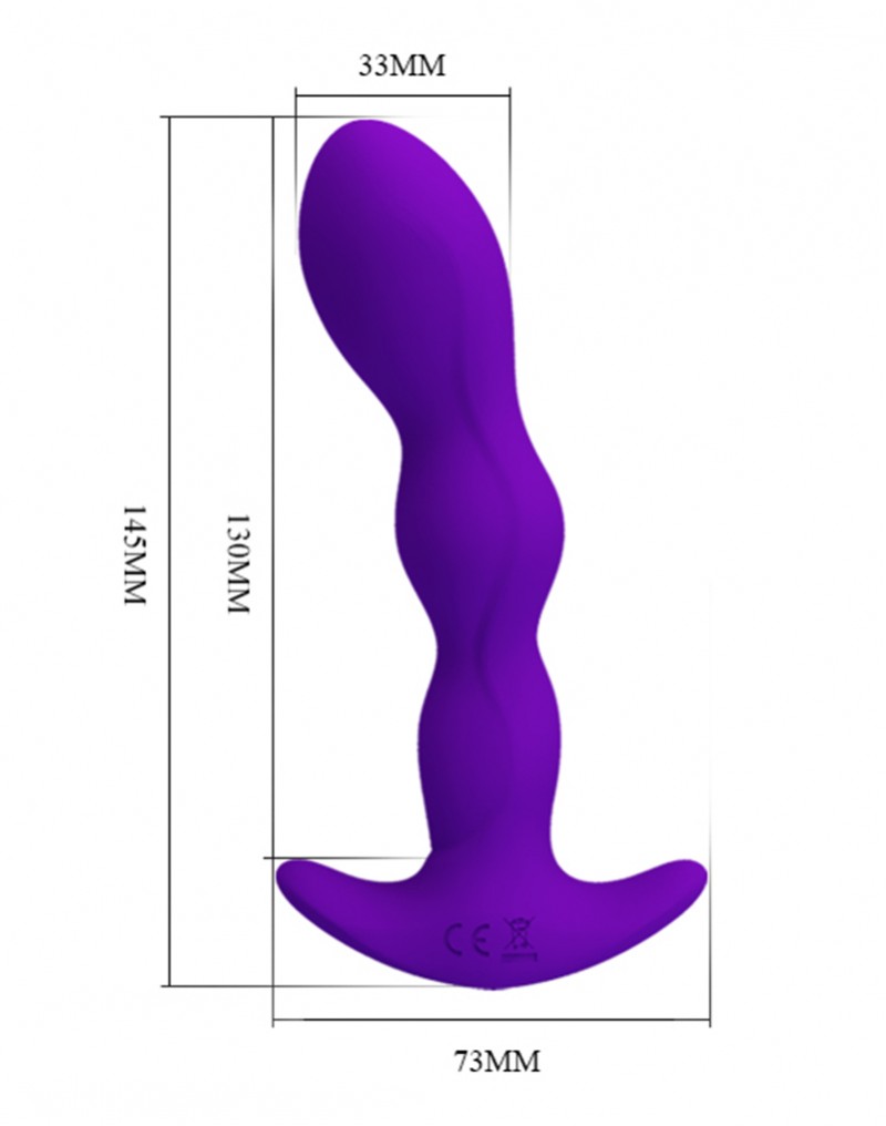 Pretty Love Yale - Vibrating Anal Stimulator